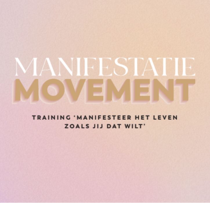 Training ‘Manifesteer het leven zoals jij dat wilt’